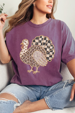 Wild Turkey Comfort Colors Adult Ring-Spun Cotton Tee