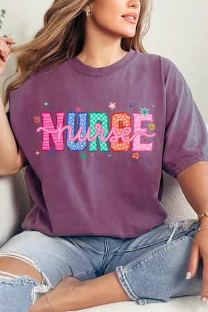 Nurse Energy Comfort Colors Adult Ring-Spun Cotton Tee