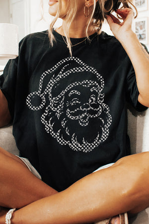 Classic Christmas Santa Comfort Colors Adult Ring-Spun Cotton Tee