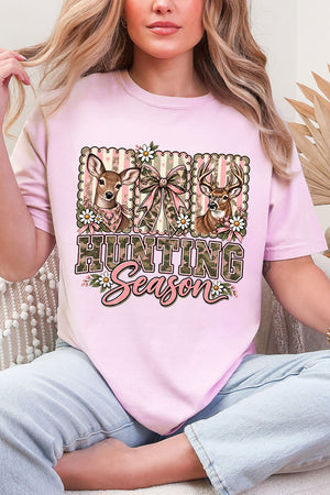 Camo & Bows Hunting Season Comfort Colors Adult Ring-Spun Cotton Tee