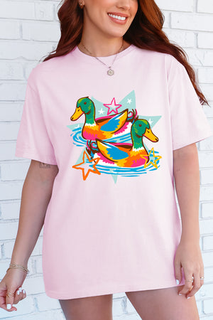 Duck, Duck, Dazzle Comfort Colors Adult Ring-Spun Cotton Tee
