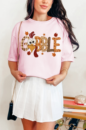 Gobble Season Comfort Colors Adult Ring-Spun Cotton Tee