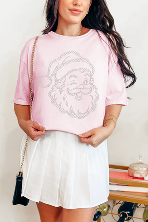Classic Christmas Santa Comfort Colors Adult Ring-Spun Cotton Tee