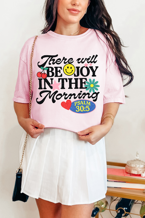 Joy In The Morning Comfort Colors Adult Ring-Spun Cotton Tee