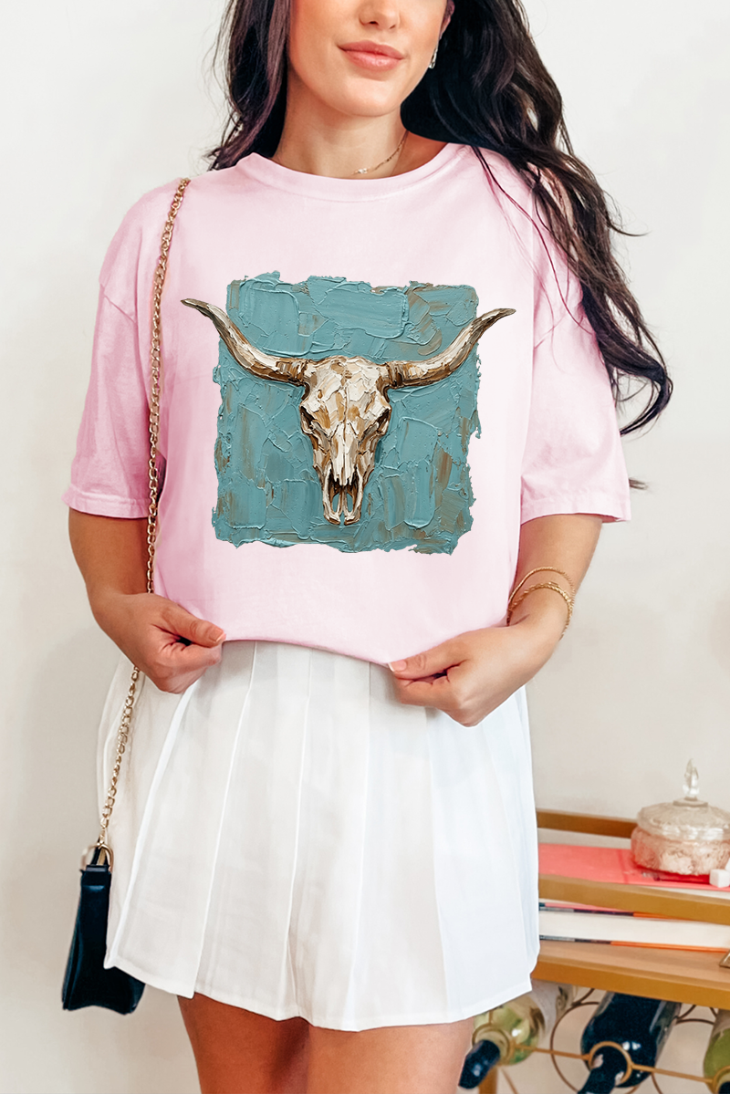 Longhorn Gallery Comfort Colors Adult Ring-Spun Cotton Tee