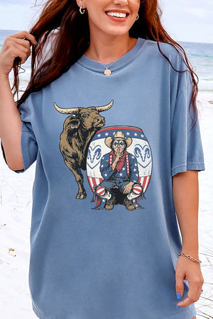 American Rodeo Clown Comfort Colors Adult Ring-Spun Cotton Tee