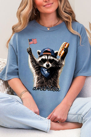 America's Backyard BBQ Bandit Comfort Colors Adult Ring-Spun Cotton Tee