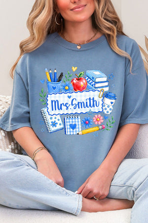 Personalized Bluebell Homeroom Comfort Colors Adult Ring-Spun Cotton Tee