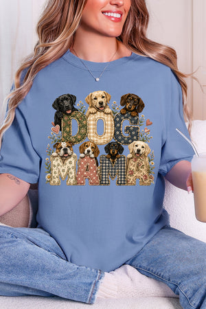Puppy Patch Dog Mama Comfort Colors Adult Ring-Spun Cotton Tee