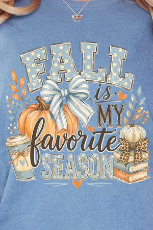 Fall Season Charm Comfort Colors Adult Ring-Spun Cotton Tee