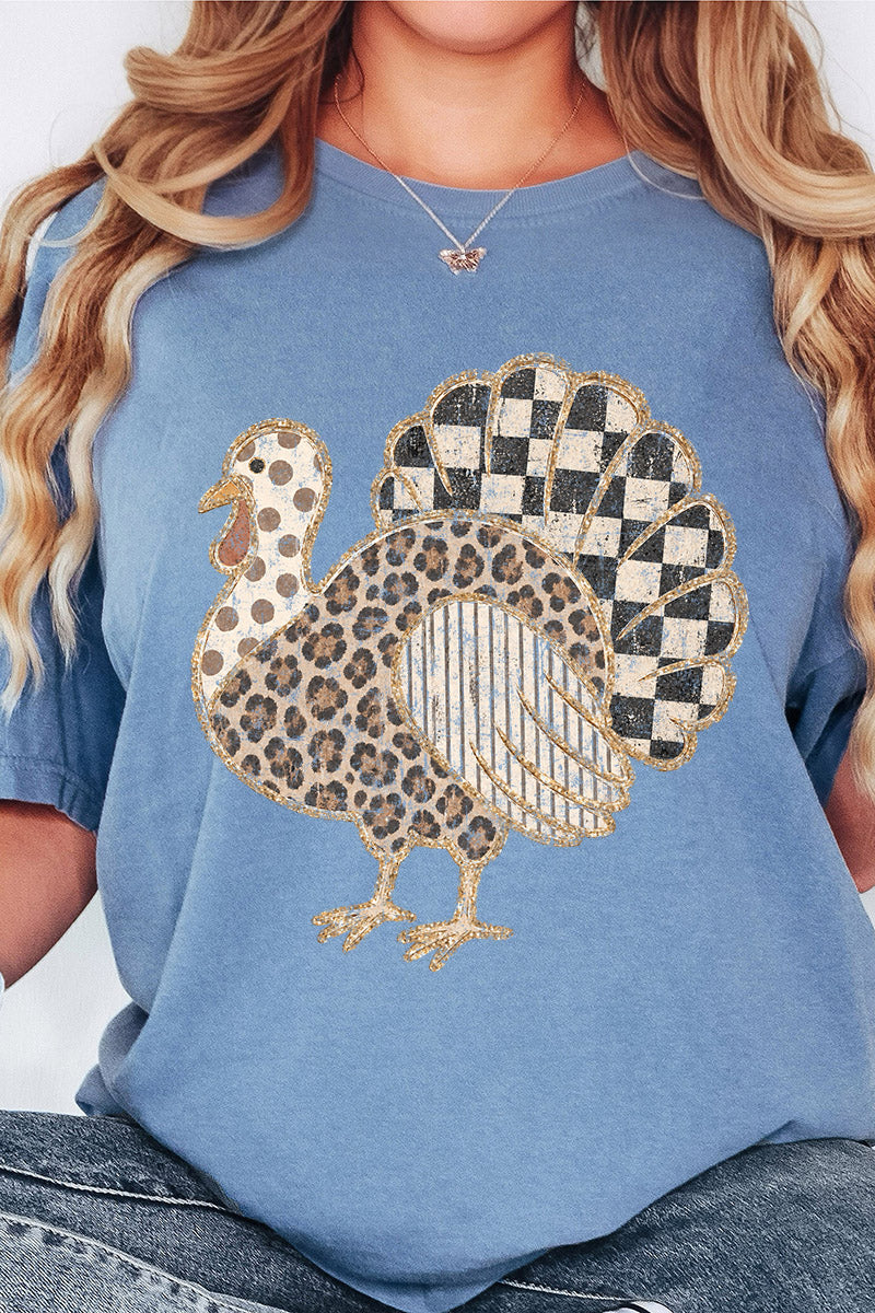 Wild Turkey Comfort Colors Adult Ring-Spun Cotton Tee