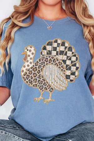 Wild Turkey Comfort Colors Adult Ring-Spun Cotton Tee