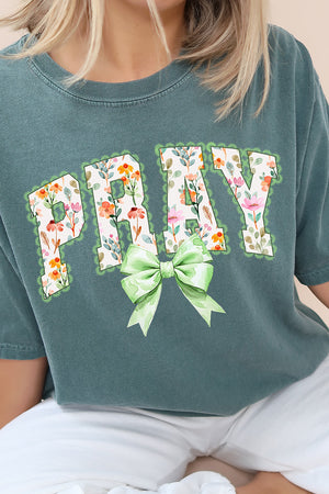 Watercolor Petaled Pray Comfort Colors Adult Ring-Spun Cotton Tee