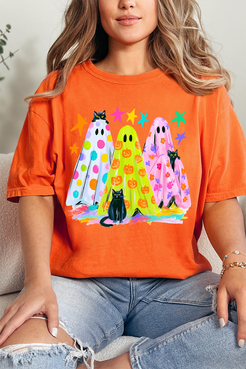 Neon Night Spirits Comfort Colors Adult Ring-Spun Cotton Tee