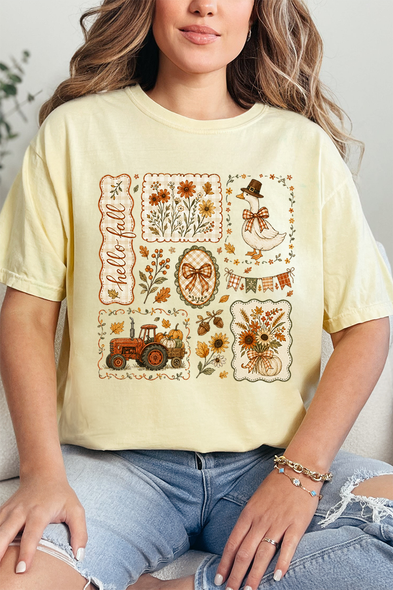 Harvest Keepsakes Comfort Colors Adult Ring-Spun Cotton Tee