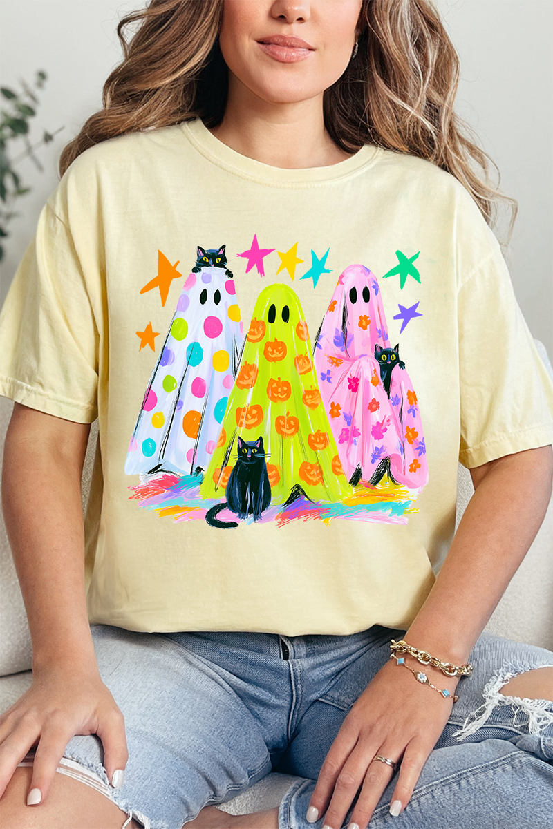 Neon Night Spirits Comfort Colors Adult Ring-Spun Cotton Tee