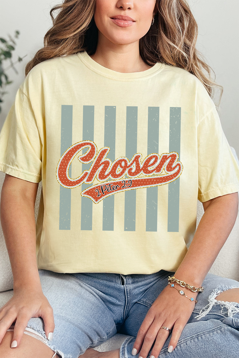 Team Chosen Comfort Colors Adult Ring-Spun Cotton Tee