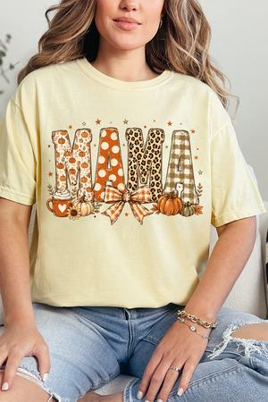 Pumpkin Spice Mama Comfort Colors Adult Ring-Spun Cotton Tee
