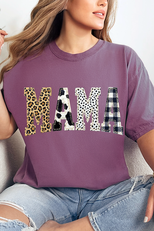 Pattern Play Mama Comfort Colors Adult Ring-Spun Cotton Tee