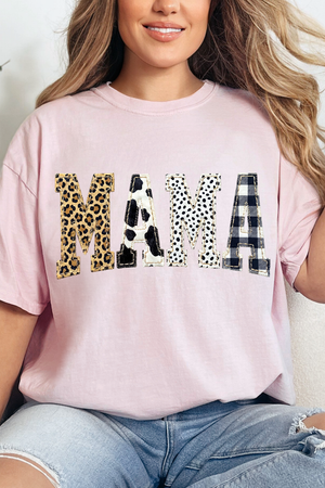 Pattern Play Mama Comfort Colors Adult Ring-Spun Cotton Tee