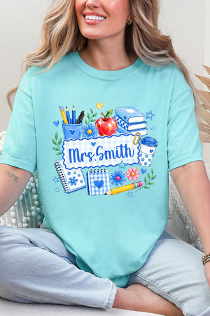 Personalized Bluebell Homeroom Comfort Colors Adult Ring-Spun Cotton Tee