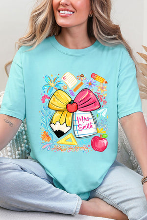 Personalized Sweet School Days Comfort Colors Adult Ring-Spun Cotton Tee
