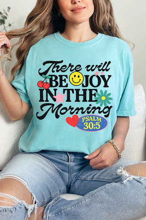 Joy In The Morning Comfort Colors Adult Ring-Spun Cotton Tee