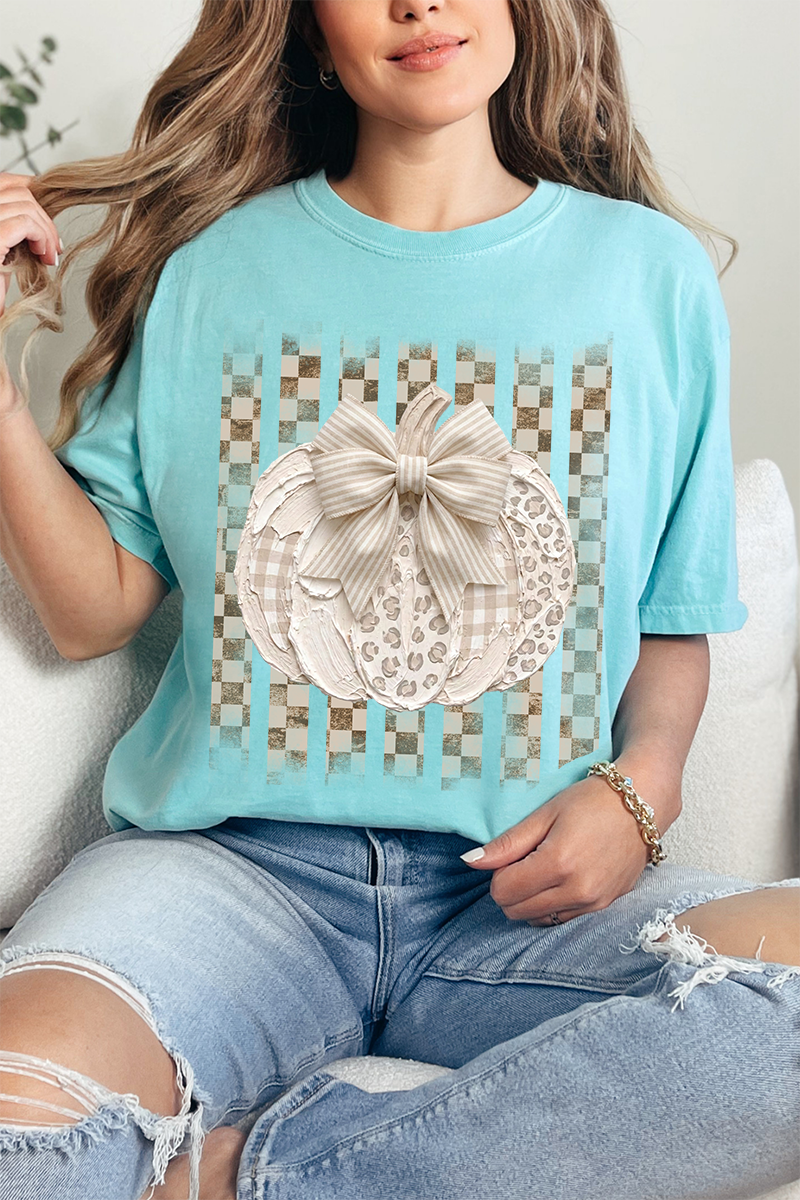 Painted Pumpkin Latte Comfort Colors Adult Ring-Spun Cotton Tee