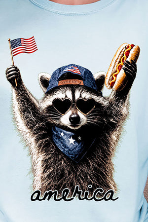America's Backyard BBQ Bandit Comfort Colors Adult Ring-Spun Cotton Tee
