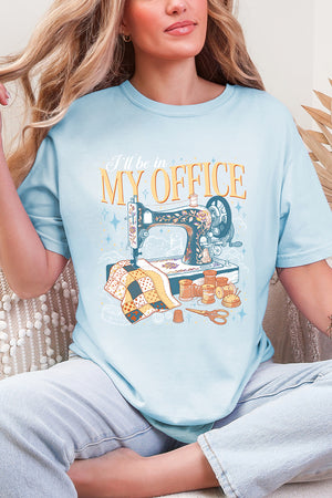 In My Office Sewing Comfort Colors Adult Ring-Spun Cotton Tee