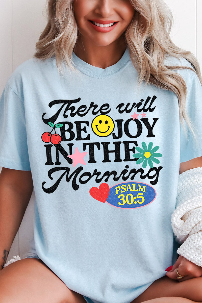 Joy In The Morning Comfort Colors Adult Ring-Spun Cotton Tee