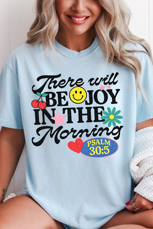 Joy In The Morning Comfort Colors Adult Ring-Spun Cotton Tee