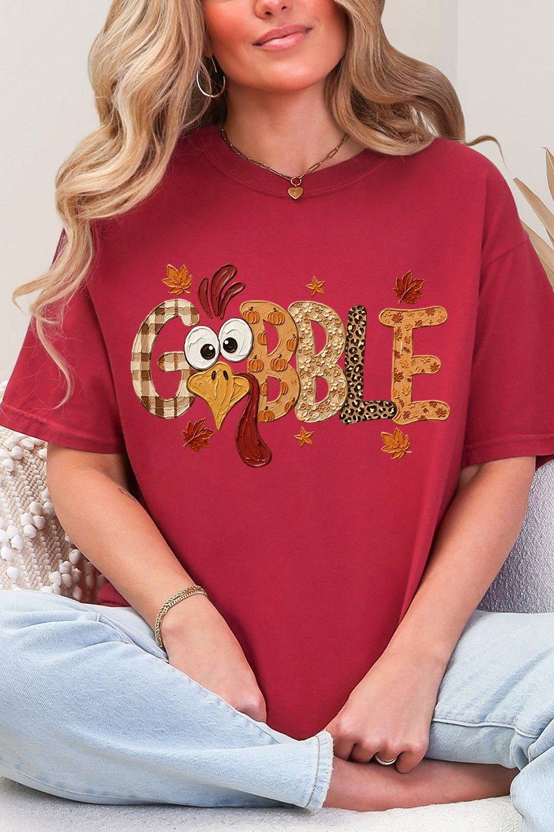 Gobble Season Comfort Colors Adult Ring-Spun Cotton Tee