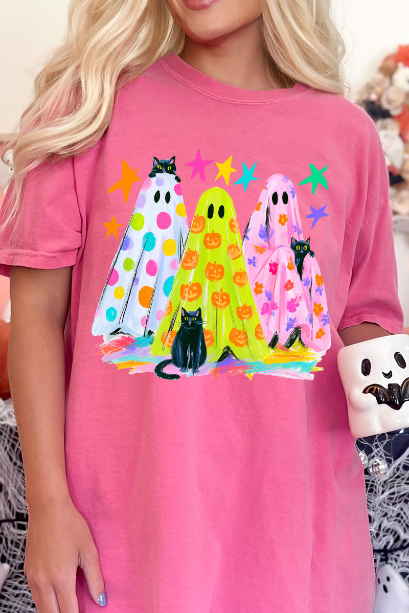Neon Night Spirits Comfort Colors Adult Ring-Spun Cotton Tee