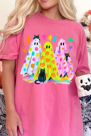Neon Night Spirits Comfort Colors Adult Ring-Spun Cotton Tee