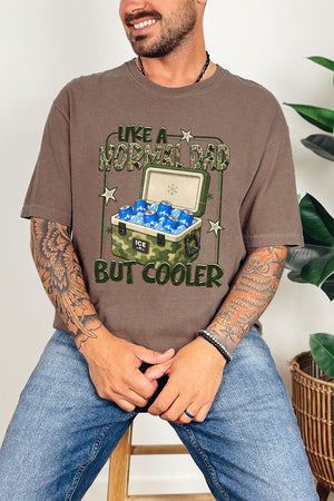 Like A Normal Dad But Cooler Comfort Colors Adult Ring-Spun Cotton Tee