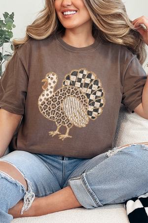 Wild Turkey Comfort Colors Adult Ring-Spun Cotton Tee