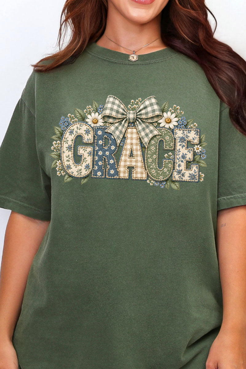 Garden Grace Comfort Colors Adult Ring-Spun Cotton Tee