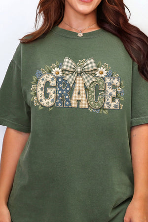 Garden Grace Comfort Colors Adult Ring-Spun Cotton Tee