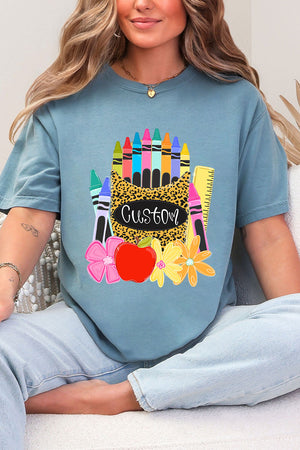 Personalized Teaching In Full Color Comfort Colors Adult Ring-Spun Cotton Tee *Enter Your Name