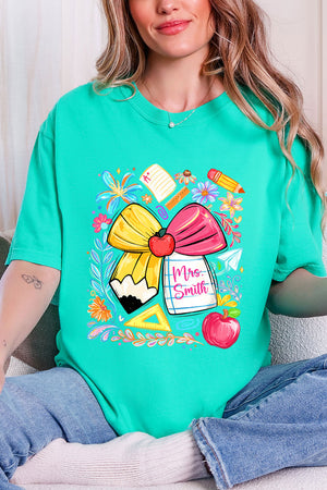 Personalized Sweet School Days Comfort Colors Adult Ring-Spun Cotton Tee