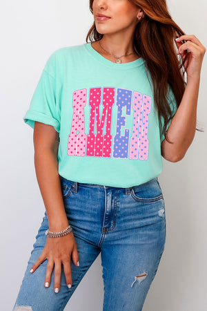 Polka Dot Pop Amen Comfort Colors Adult Ring-Spun Cotton Tee