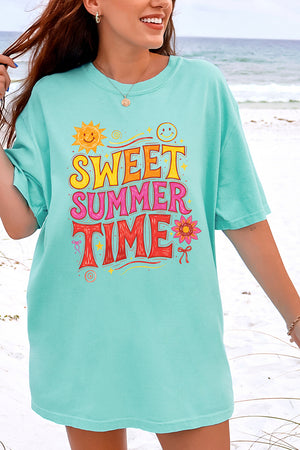 Golden Glow Sweet Summer Time Comfort Colors Adult Ring-Spun Cotton Tee