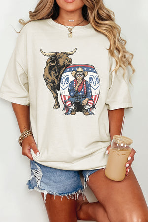 American Rodeo Clown Comfort Colors Adult Ring-Spun Cotton Tee