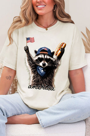 America's Backyard BBQ Bandit Comfort Colors Adult Ring-Spun Cotton Tee