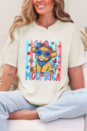 Moo-Rica Comfort Colors Adult Ring-Spun Cotton Tee