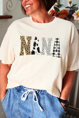 Pattern Play Nana Comfort Colors Adult Ring-Spun Cotton Tee