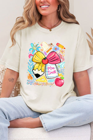 Personalized Sweet School Days Comfort Colors Adult Ring-Spun Cotton Tee