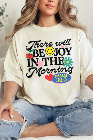 Joy In The Morning Comfort Colors Adult Ring-Spun Cotton Tee