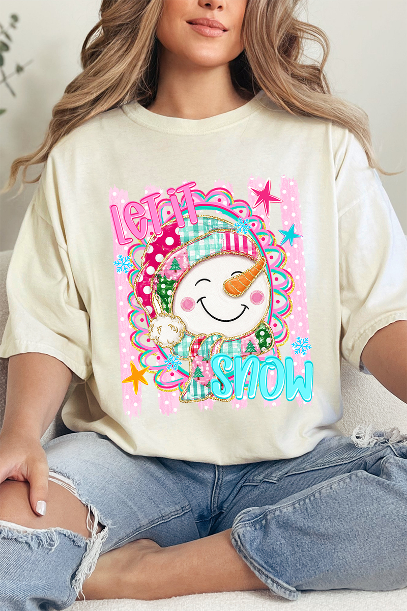 Snow Much Sass Comfort Colors Adult Ring-Spun Cotton Tee